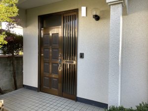 リシェント玄関ドア取替え工事 シーエス建材トーヨー住器のブログ 写真1